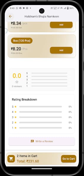 Kridha: A Wholesale B2B Shopping App for Indian Businesses gallery 5