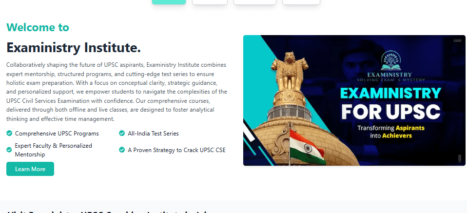 Exaministry: A UPSC Preparation App Built for Serious Aspirants gallery 1